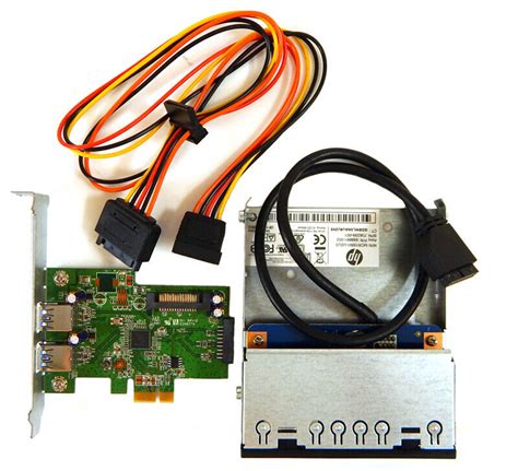 3.5/5.25in Media Card Reader w/ USB3 CNTRL Kit HI343